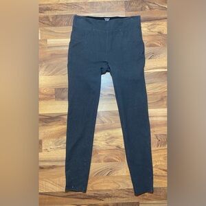 Spanx Assets Height Wasted Jeggings Size Womens Large Dark Washed Gray
